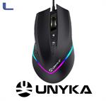 mouse gaming usb 800/6400dpi 7bottoni led multicolor unyka *572