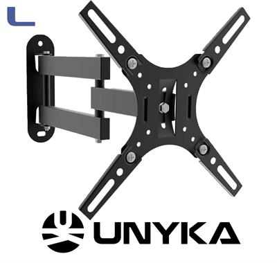 braccio supporto a muro snodabile monitor tv 13/42 unyka *572