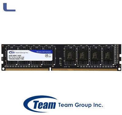 ddr3 pc1600 mhz 8gb cl11 team group elite  *434