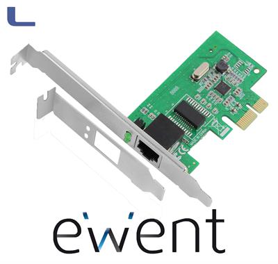 scheda pci di rete gigabit 10/100/1000 ewent* 021