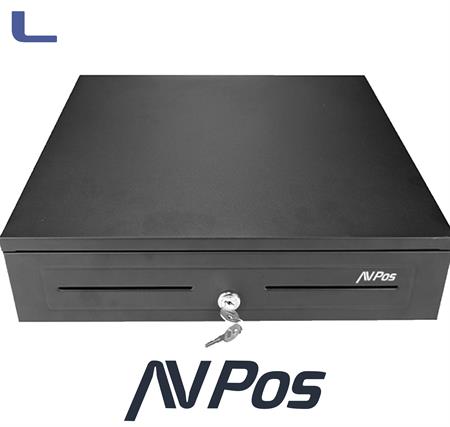 cassetto reg.cassa automatico 13 scomparti rj11 AVpos nero*572