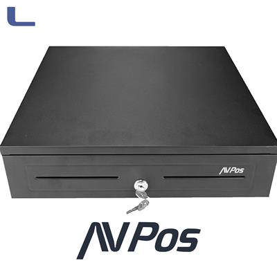 cassetto reg.cassa automatico 13 scomparti rj11 AVpos nero*572