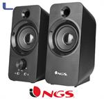 speaker multimediali 2.0 SB350 12W black NGS  *572