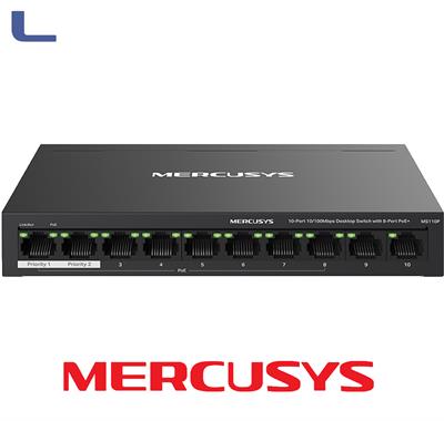 switch gigabit 8 porte poe con 2 porte Gigabit mercusys * 491
