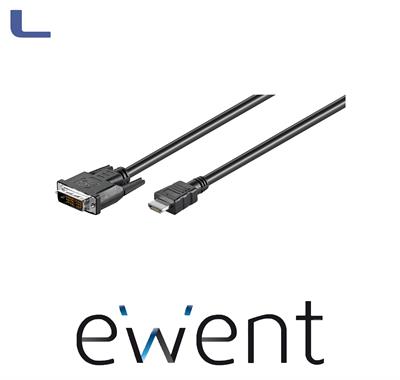 cavo hdmi maschio - dvi-d 18+1 m/m 2m * 021