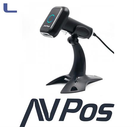 lettore barcode 1D-2D-QR  usb black AVpos*572