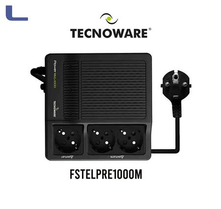 stabilizzatore elettronico power reg 1000va tecnoware *279