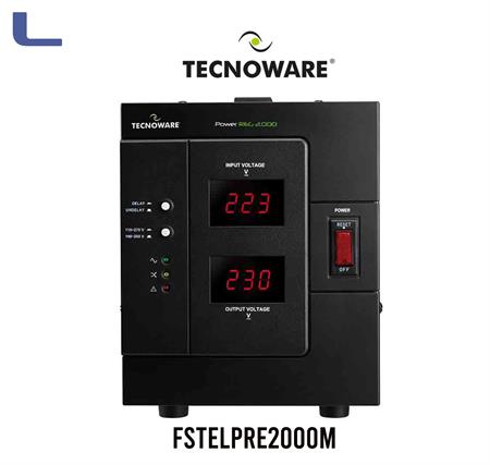 stabilizzatore elettronico power reg 2000va tecnoware *279