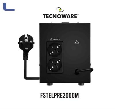 stabilizzatore elettronico power reg 2000va tecnoware *279
