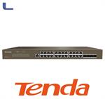 switch 24 porte  gigabit  4p sfp + 1p console L3 managed tenda