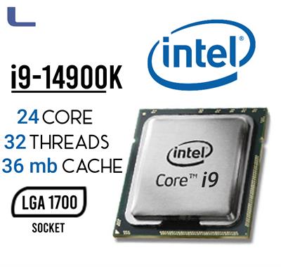 processore intel i9-14900k 3.20GHZ/36MB sk1700 (raptor lake)tray