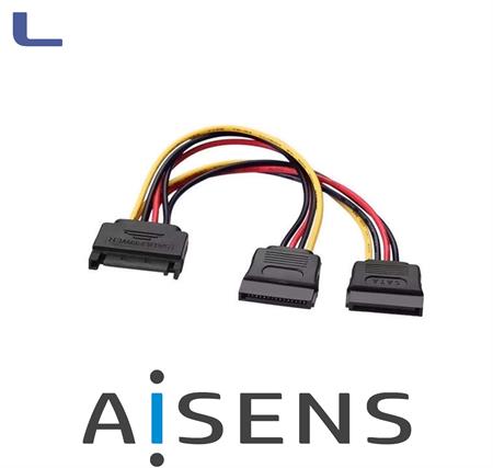 cavetto alimentazione 1 sata maschio-2 sata femmina 0.20mt* 572