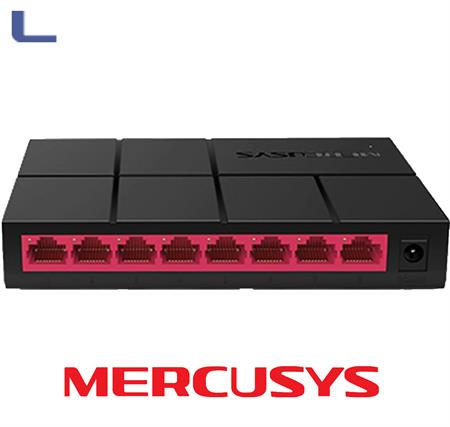 switch 8 porte fast ethernet gigabit mercusys *491