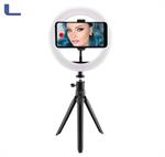 Luce ad anello LED con treppiede per studio video in diretta*572