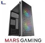 case micro atx 2ventole frgb mars gaming  black *572