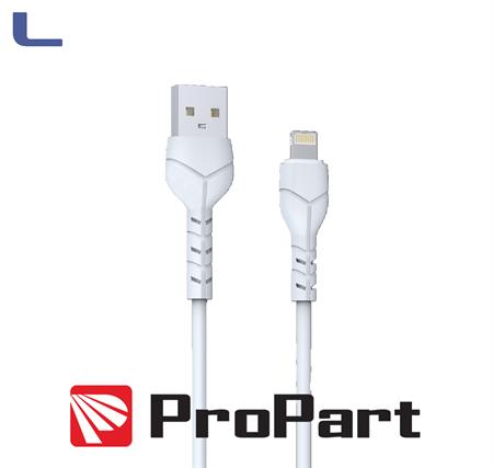 cavo usb - lightning per iphone e ipad 2mt bianco *491