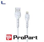 cavo usb - lightning per iphone e ipad 2mt bianco *491
