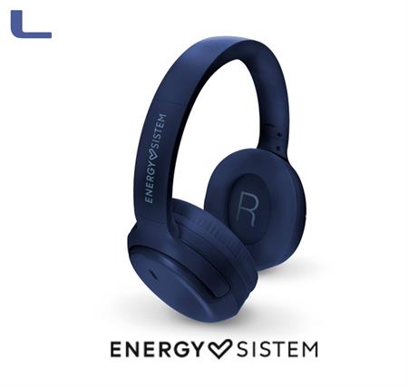 cuffia Bluetooth 5.4 50H autonomia deep bass hoshi rizz blu navy